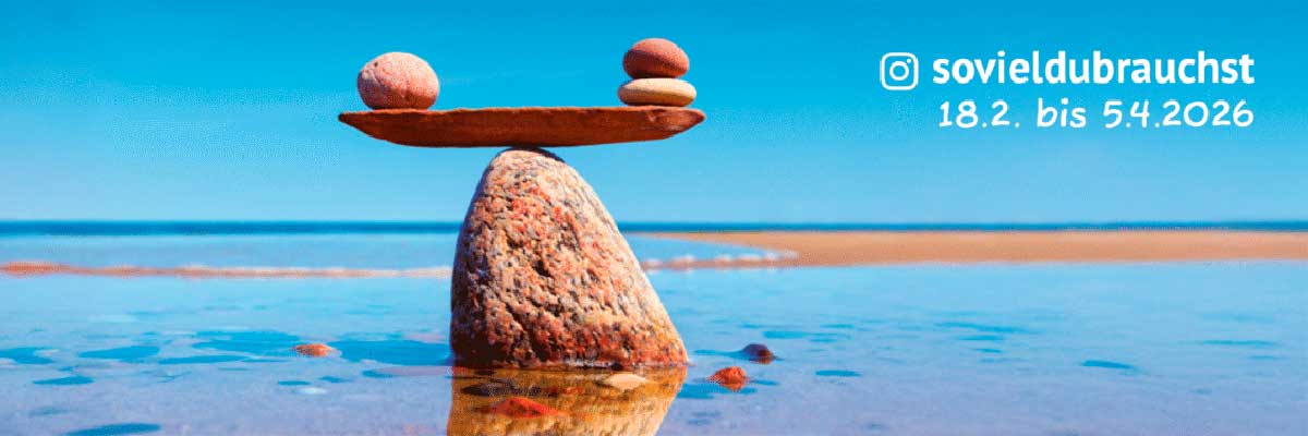 Soviel du brauchst - Klimafasten 18. Februar bis 5. April 2026