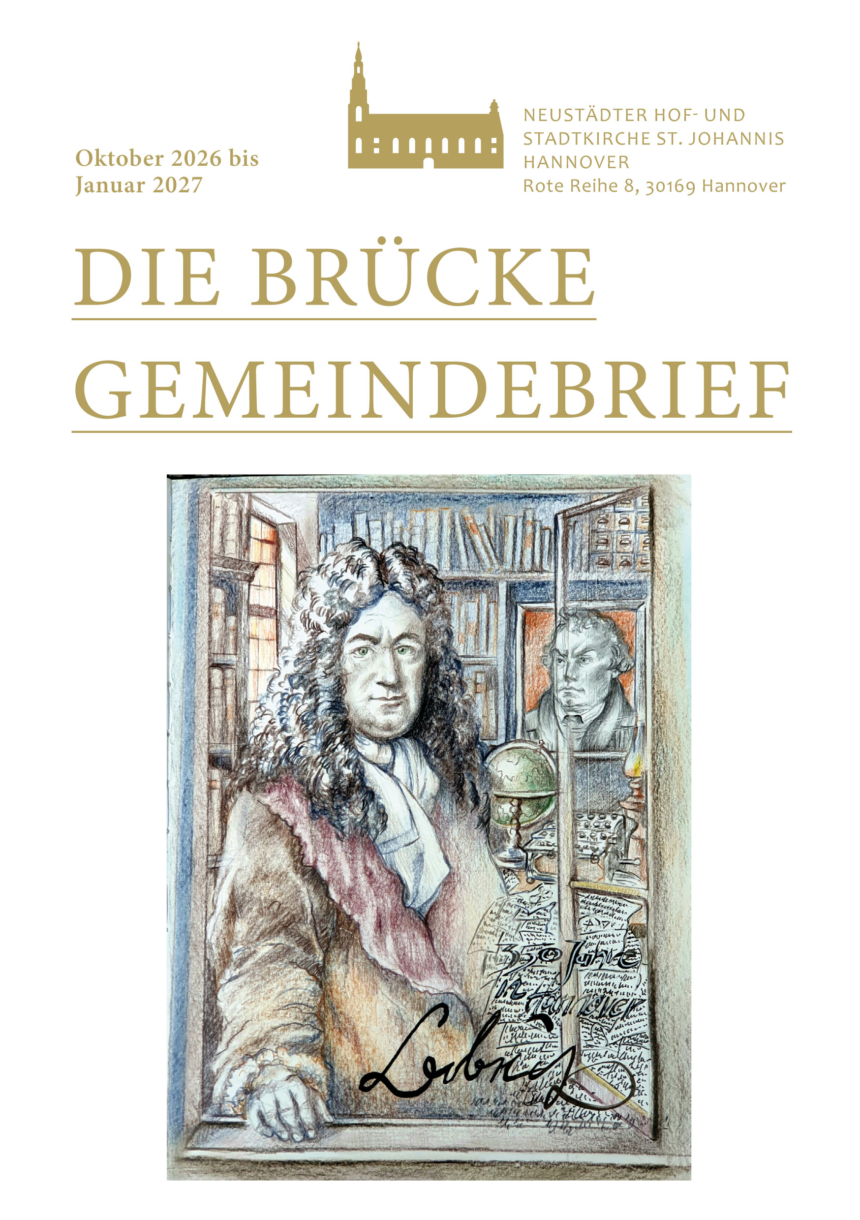 Titelseite des Gemeindebriefs 