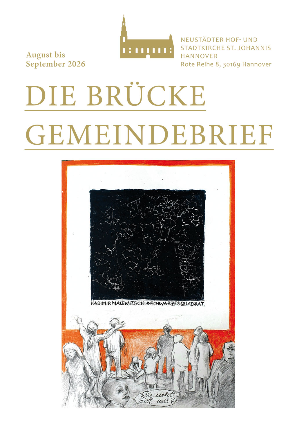 Titelseite des Gemeindebriefs "Die Brücke 3/2026"