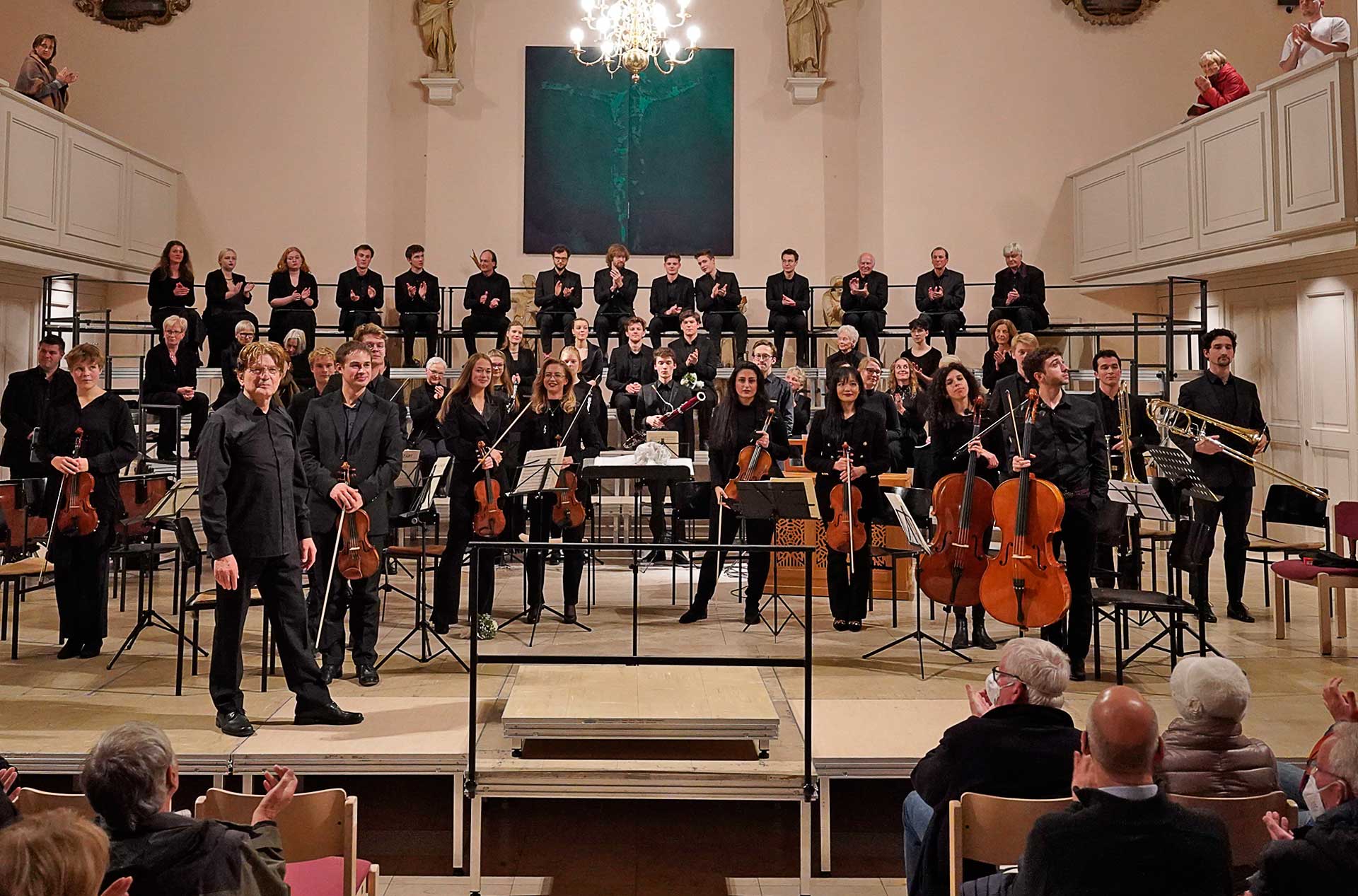 Totale vom Requiem in der Neustädter Hof- und Stadtkirche