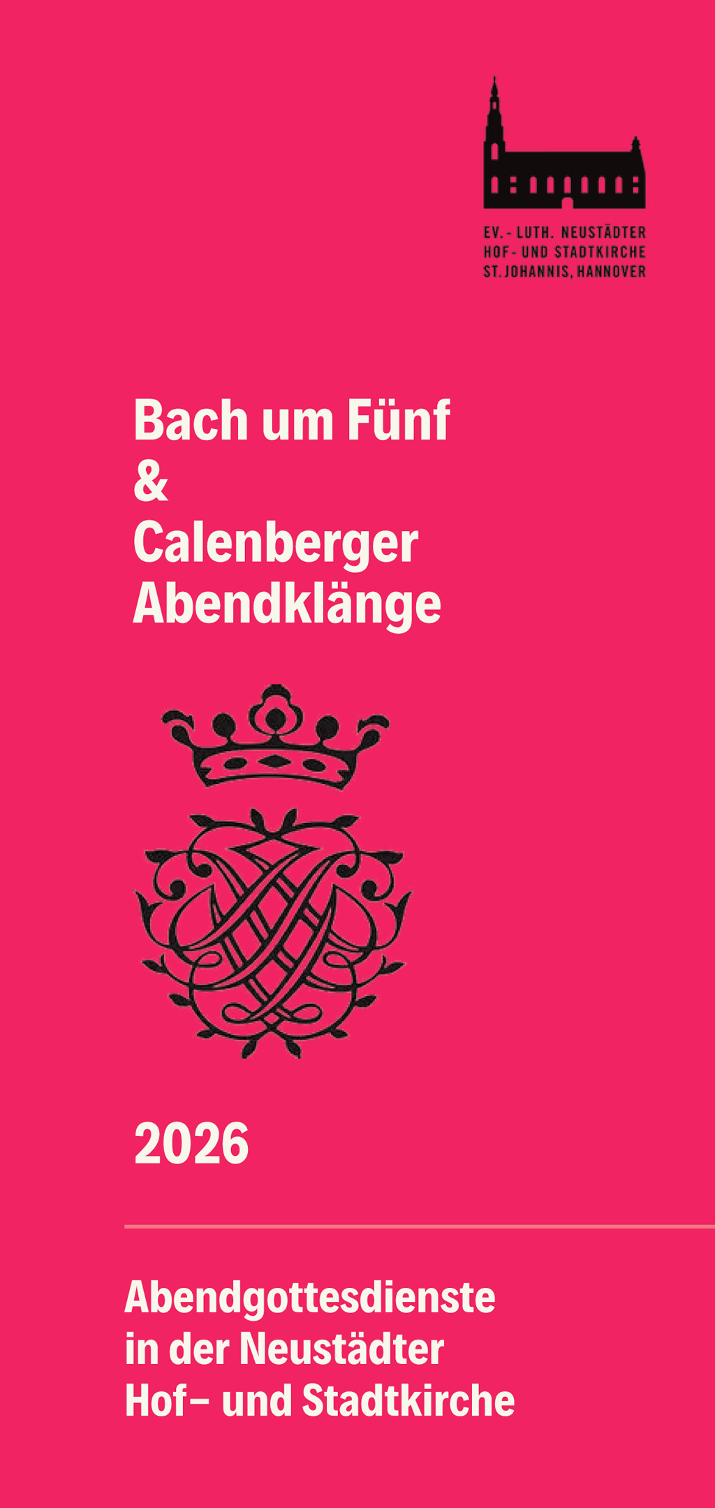 Bach um Fünf - Programm