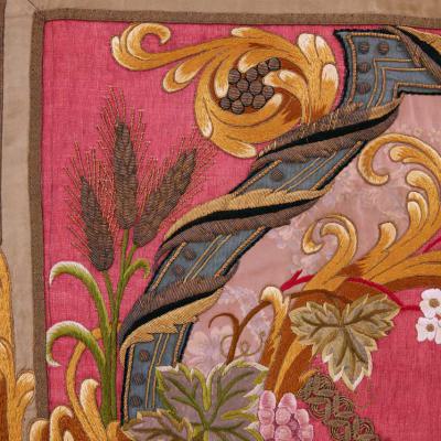 Detail purpurnes Antependium