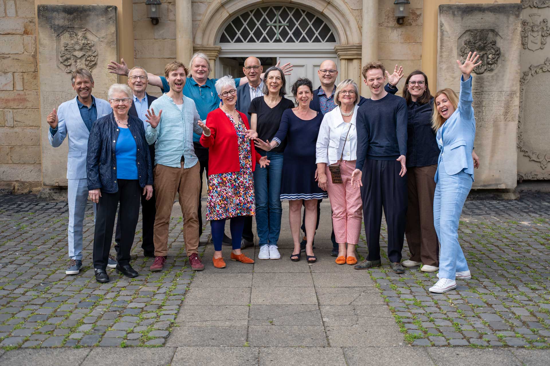 Unser Team, Vorstand und Mitarbeitende der Neustädter Kirche